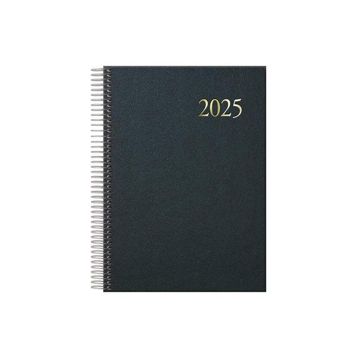 Dohe Agenda Anual Segovia Espiral 14x20 cm D-P Negro 2025 Dohe Agenda Anual Segovia Espiral 14x20 cm D-P Negro 2025