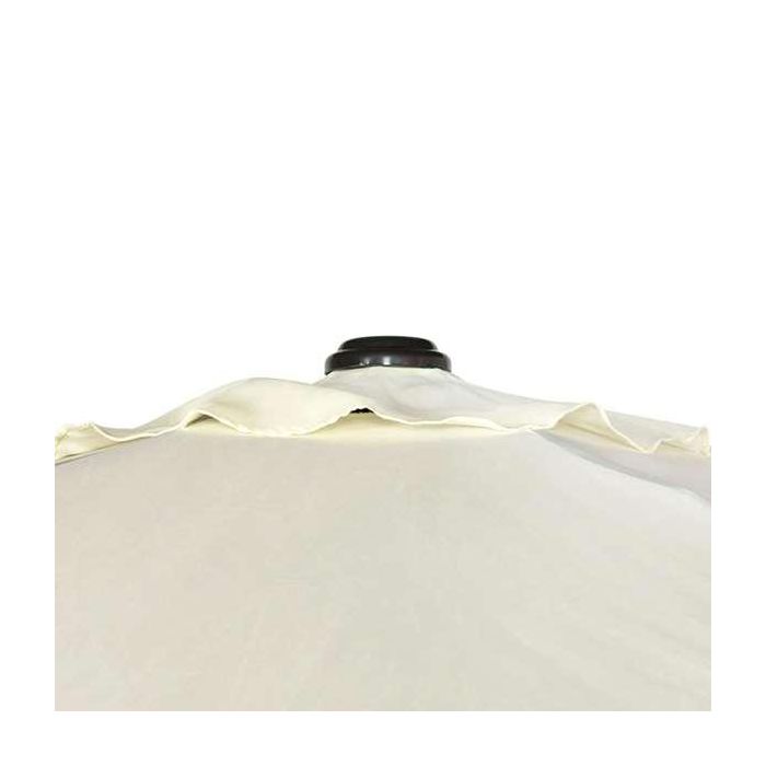 Parasol Aktive Crema Ø 4,8 cm 300 cm Aluminio 1 Parasol Aktive Crema Ø 4,8 cm 300 cm Aluminio 1