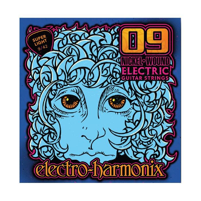 Ehx Set 6 Cuerdas Calibre 09