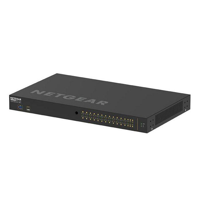NETGEAR M4250-26G4F PoE+ GSM4230P-100EUS Switch Gestionado L2/L3 Gigabit Ethernet 24+4 Puertos Montaje en Rack 1