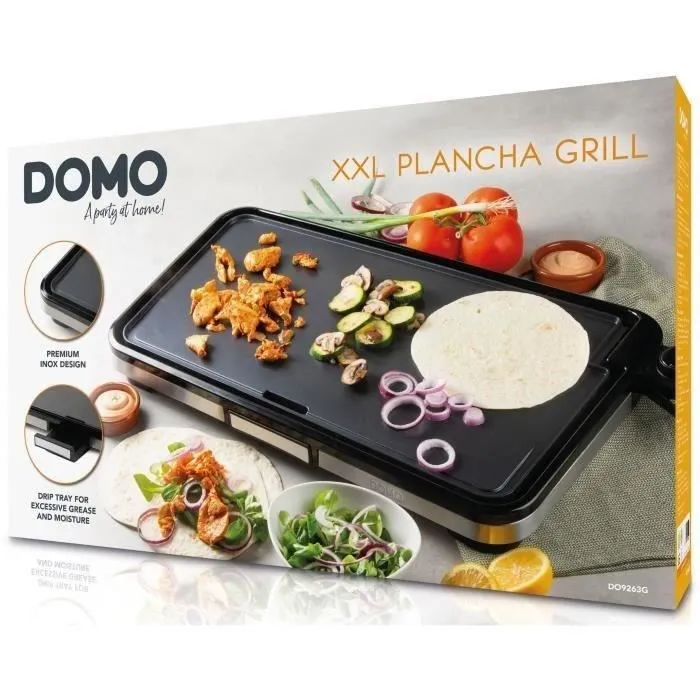 Domo DO9263G Plancha Grill Superficie XXL 55 x 30,5 cm 4