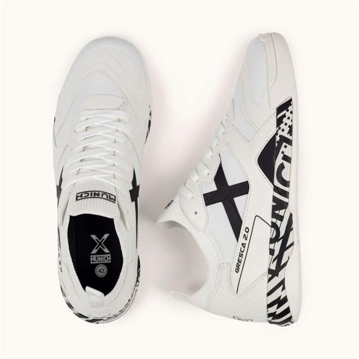 Zapatillas Deportivas Munich Gresca 2.0 09 Blanco 10-12 Años 3 Zapatillas Deportivas Munich Gresca 2.0 09 Blanco 10-12 Años 3