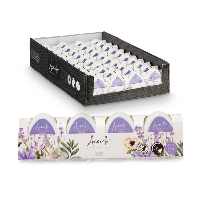 Set 4 Ambientadores Mini Lavanda Acorde 24X7CM (12 Unidades) 2 Set 4 Ambientadores Mini Lavanda Acorde 24X7CM (12 Unidades) 2