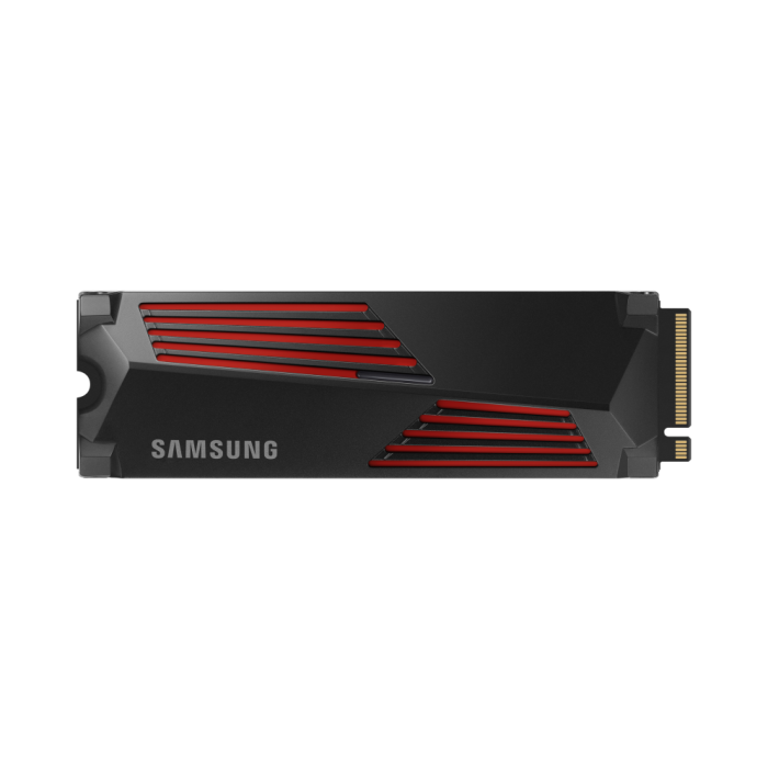 Samsung 990 PRO SSD 1 TB M.2 PCIe 4.0 NVMe Lectura 7450 MB/s Escritura 6900 MB/s para PC/PS5 con Disipador RGB y Cifrado AES