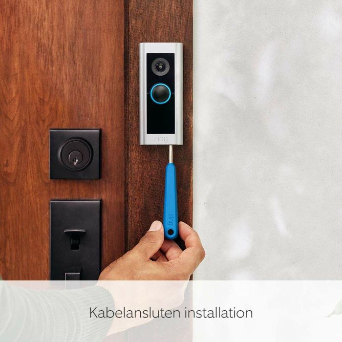 Ring RIN1702487666740 Timbre con vídeo Pro 2, para carril DIN, versión UE 4 Ring RIN1702487666740 Timbre con vídeo Pro 2, para carril DIN, versión UE 4