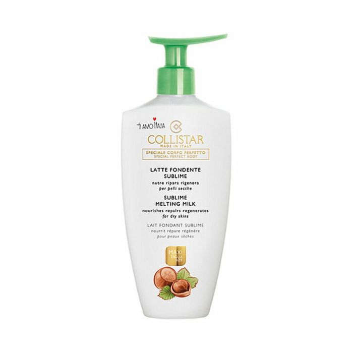 Collistar Leche Fundente Corporal Sublime Hidratante y Reafirmante para Mujer, Nutrición Profunda con Karité y Mango Silvestre 400 ml