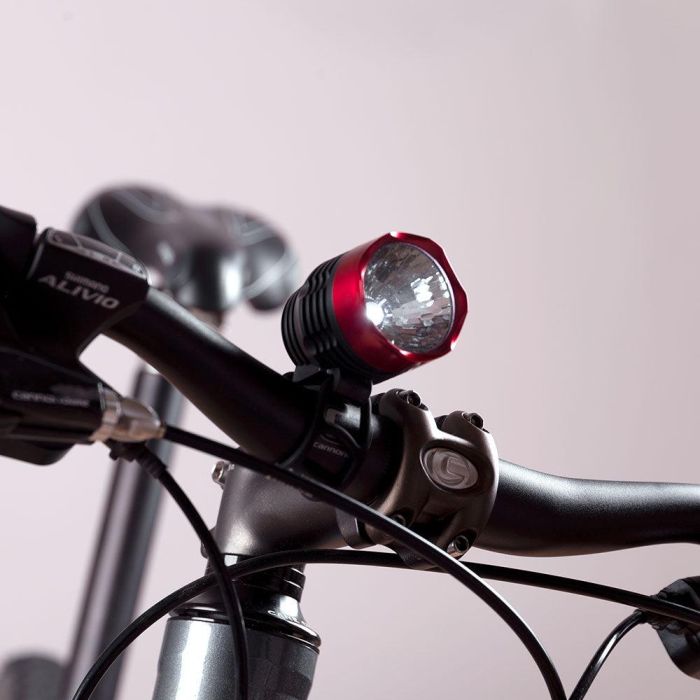 Luz Delantera Bicicleta LED 2 Niveles+Destello 1