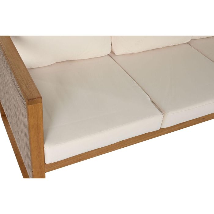 Sofa Terraza Y Jardin DKD Home Decor Marron Blanco 72 x 80 x 182 cm Set de 4 12 Sofa Terraza Y Jardin DKD Home Decor Marron Blanco 72 x 80 x 182 cm Set de 4 12