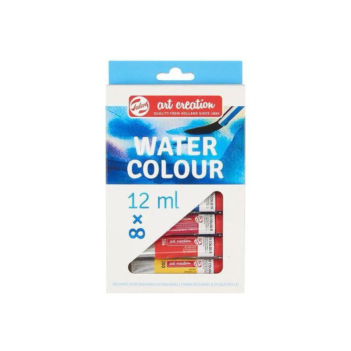 Talens Art Creation Set De Acuarelas Tubo 12 mL C-Surtidos Estuche 8 Ud