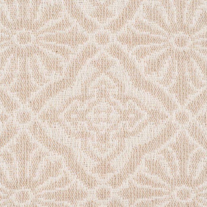 Cojín Crema Algodón Decoración 40 X 60 cm