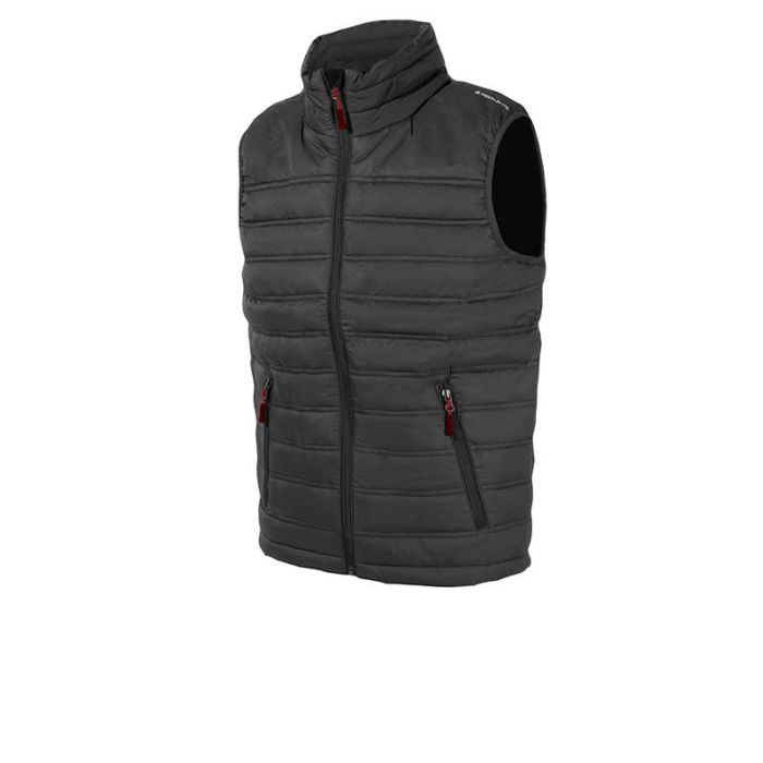 Delta Plus Gdoon Chaleco Plumón Ripstop Impregnado Bicolor Negro Rojo Varios Colores Tallas S-XXL