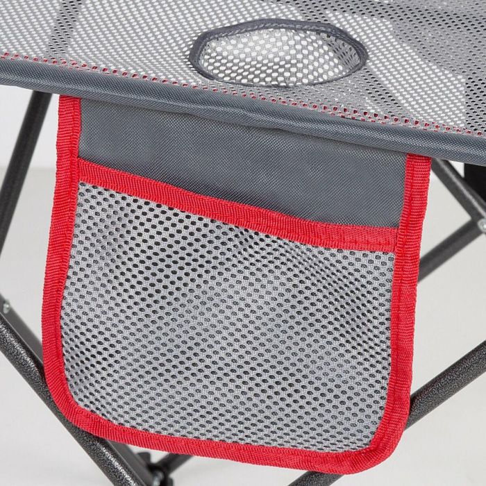 Mesa Plegable Aktive Camping Gris 62 x 50 x 50 cm (2 Unidades) 4 Mesa Plegable Aktive Camping Gris 62 x 50 x 50 cm (2 Unidades) 4