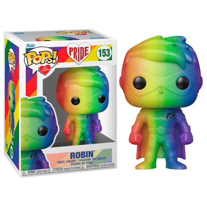 Figura POP DC Comics Robin Pride 0 Figura POP DC Comics Robin Pride 0