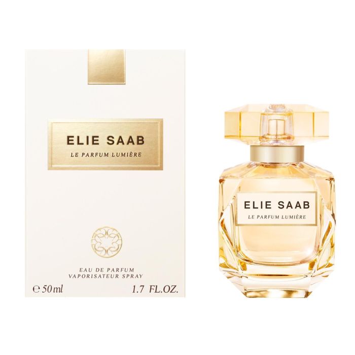 Elie Saab LE PARFUM LUMIERE Eau de Parfum para Mujer, Chipre Amaderado Floral con Jazmín y Flor de Azahar, 50 ml Vaporizador