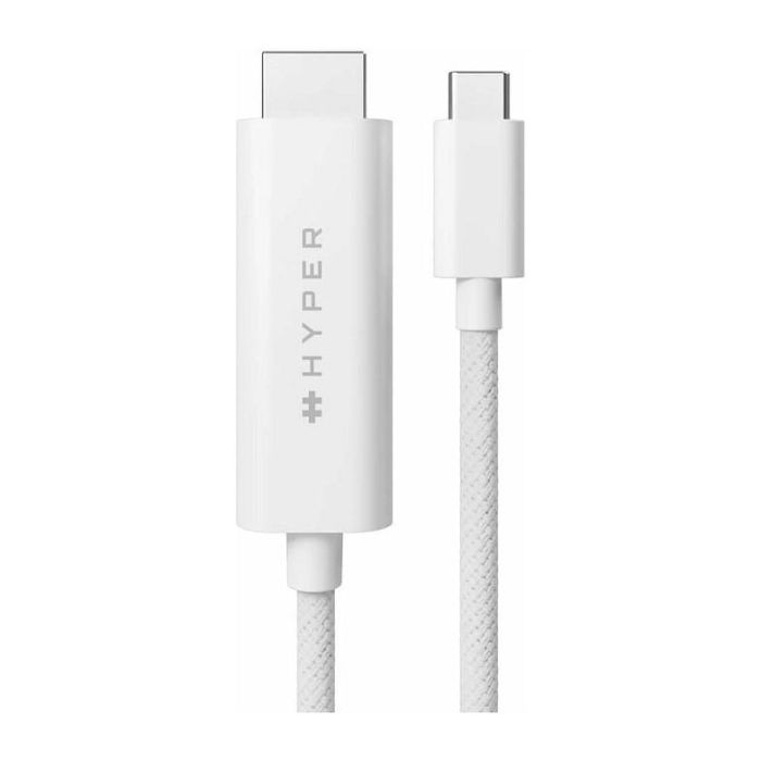 Targus HD6007WHGL Cable Adaptador USB-C a HDMI 4K, 2.5m, Blanco Targus HD6007WHGL Cable Adaptador USB-C a HDMI 4K, 2.5m, Blanco
