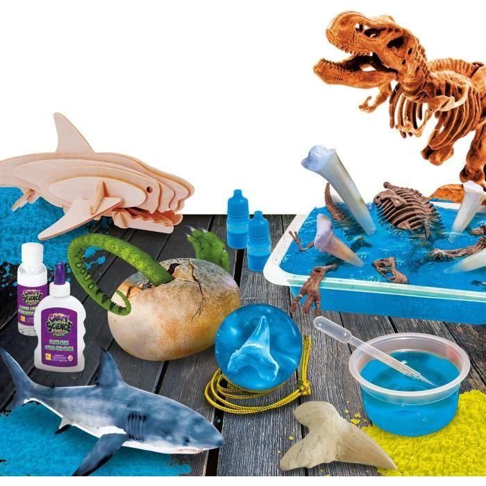 Kit de construcción de dinosaurios STEM - LISCIANI - Construcción y rompecabezas realistas 1 Kit de construcción de dinosaurios STEM - LISCIANI - Construcción y rompecabezas realistas 1