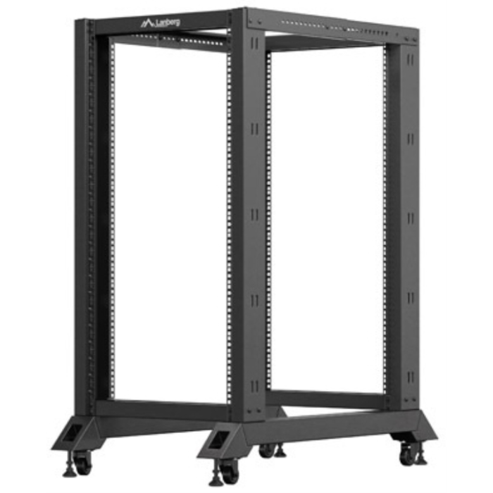 Lanberg OR01-6022-B Rack Servidor Open Rack Base Reforzada Acero 600kg Profesional