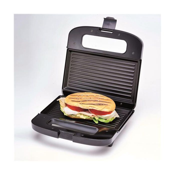 Sandwichera Negra Compacta Placa Grill 21.5X12Cm. ARIETE 1982 1