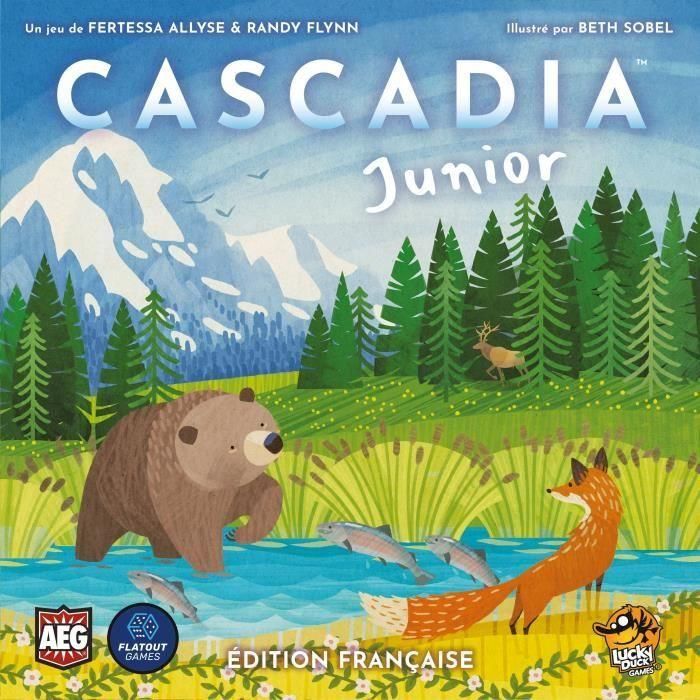 Cascadia Junior - Juego de estrategia - JUEGOS DEL PATO DE LA SUERTE - A partir de 6 años 0 Cascadia Junior - Juego de estrategia - JUEGOS DEL PATO DE LA SUERTE - A partir de 6 años 0
