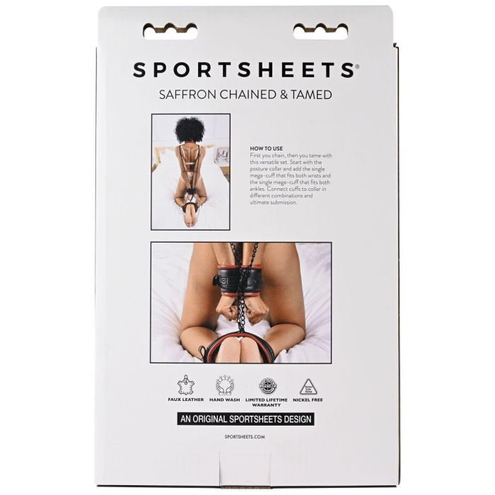 Esposas Con Fijaciones Sportsheets Saffron Chained 2