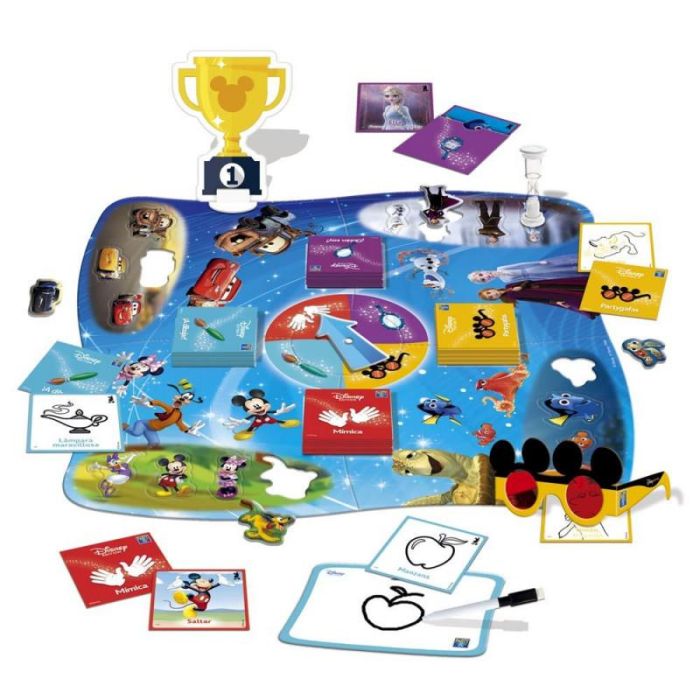 Diset 1120100285 Party & Co Disney Juego de Mesa para Niños con Personajes Disney +4 años 1 Diset 1120100285 Party & Co Disney Juego de Mesa para Niños con Personajes Disney +4 años 1