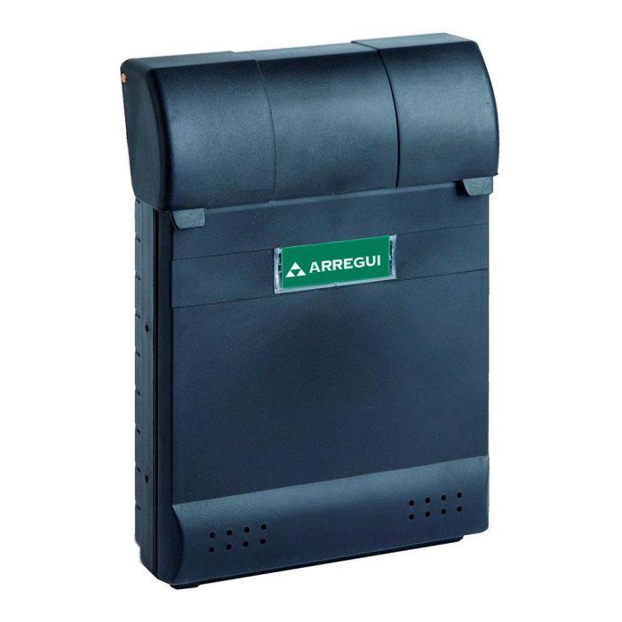 Arregui Buzón Exterior Individual Nautic Poliestireno Negro S (A5) 21x7,5x29 cm, ideal para zonas costeras