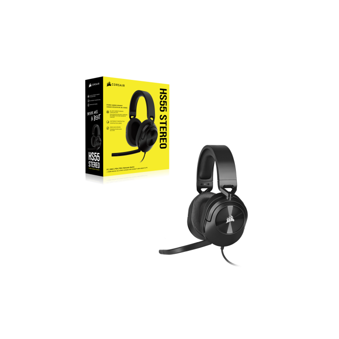 Auriculares gaming CORSAIR HS55 STEREO: carbono, comodidad y calidad de sonido 3 Auriculares gaming CORSAIR HS55 STEREO: carbono, comodidad y calidad de sonido 3