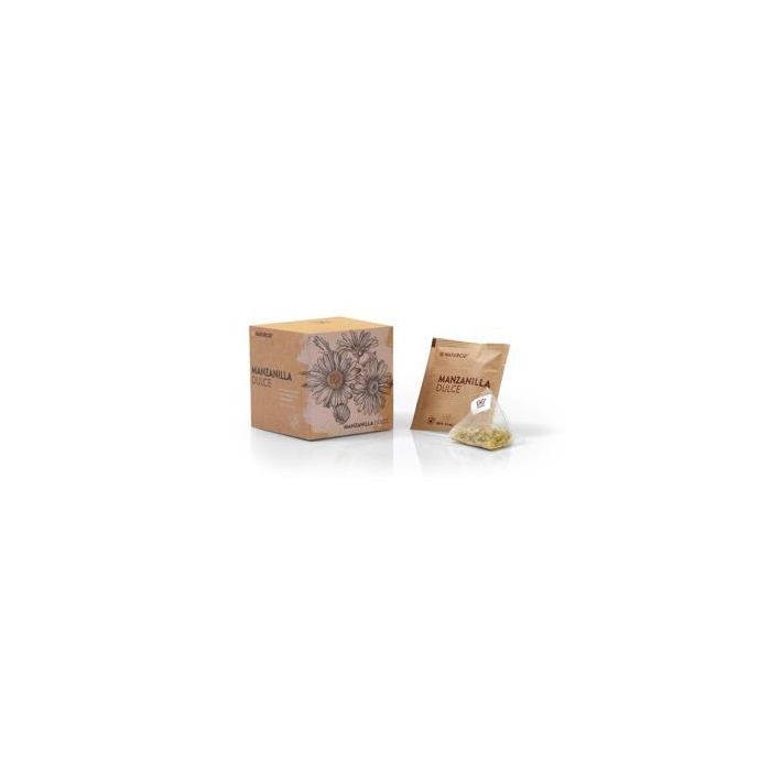 NATURCID Manzanilla Dulce Infusión 10 Pirámides Biodegradables. 100% Ecológica