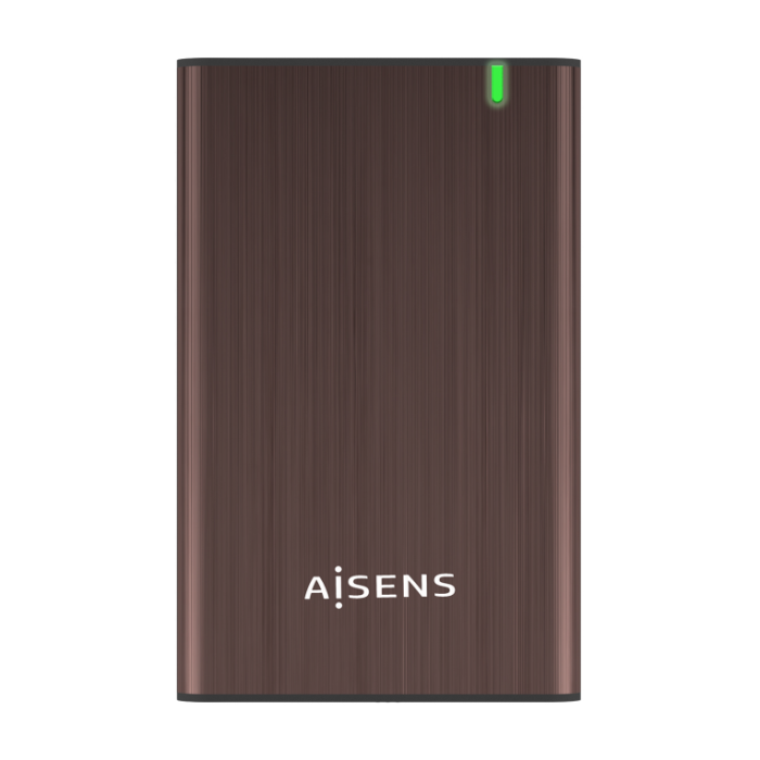 AISENS CAJA EXTERNA 2,5" ASE-2525BWN 9.5MM SATA A USB 3.0/USB3.1 GEN1, MARRON AISENS CAJA EXTERNA 2,5" ASE-2525BWN 9.5MM SATA A USB 3.0/USB3.1 GEN1, MARRON