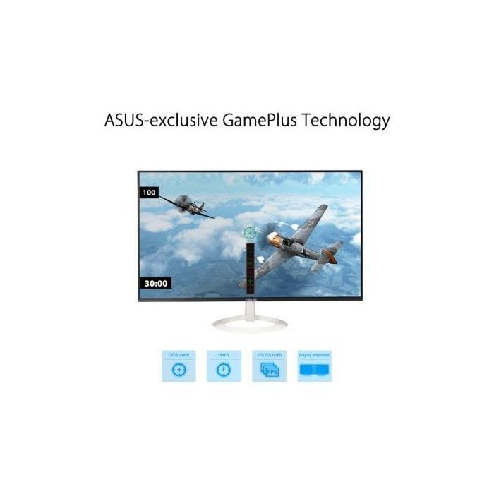Monitor Gaming Asus VZ27EHF-W 27"/ Full HD/ 1ms/ 100Hz/ IPS/ Blanco 2 Monitor Gaming Asus VZ27EHF-W 27"/ Full HD/ 1ms/ 100Hz/ IPS/ Blanco 2