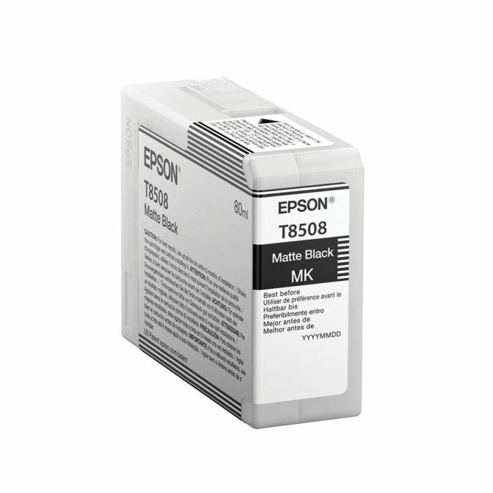 Cartucho de Tinta Original Epson C13T850800 Negro mate 1