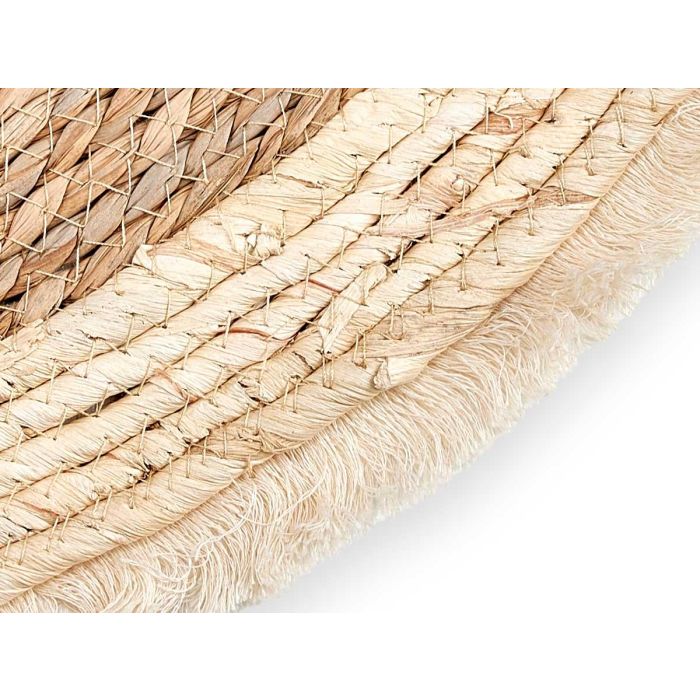 Alfombra Redonda Esparto Borde Hilo 80Cm Giftdecor (6 Unidades) 2 Alfombra Redonda Esparto Borde Hilo 80Cm Giftdecor (6 Unidades) 2
