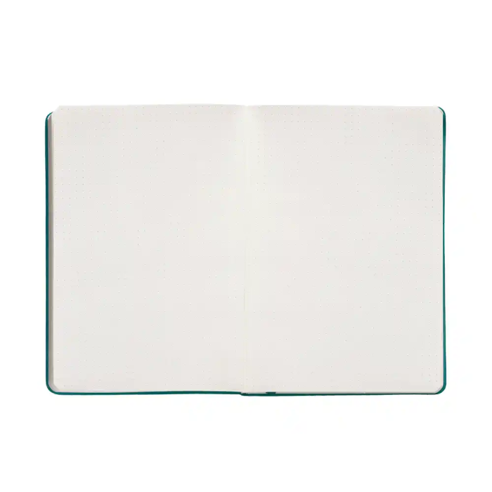 Antartik Cuaderno A4 Tapa Dura Hojas Puntos Verde Aguamarina 100 Hojas 80 Gr 7