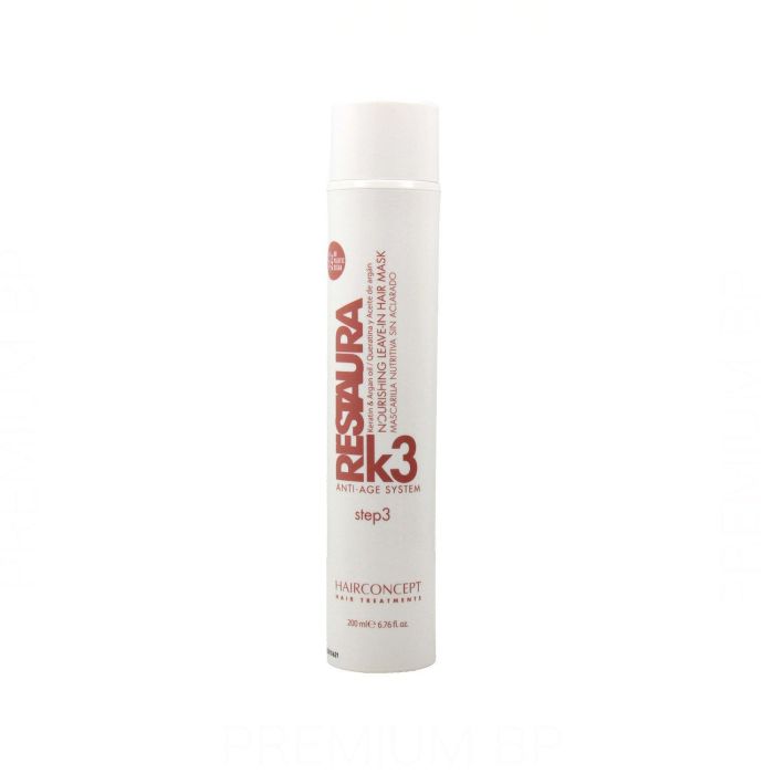 Hair Concept Restaura K3 Anti Age Leave In Mask - Crema reestructurante nutritiva e hidratante 200 ml Hair Concept Restaura K3 Anti Age Leave In Mask - Crema reestructurante nutritiva e hidratante 200 ml