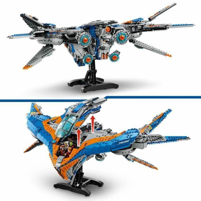 LEGO 76286 Marvel Guardianes de la Galaxia: Nave Estelar Milán, Vehículo Espacial 4 LEGO 76286 Marvel Guardianes de la Galaxia: Nave Estelar Milán, Vehículo Espacial 4