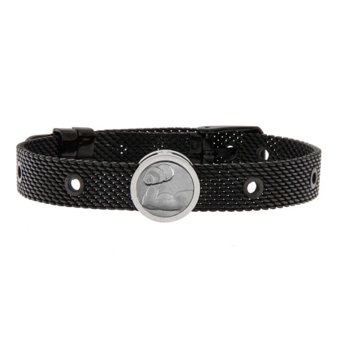 Pulsera Hombre Talent Jewels TJA-1-11-03-2-215 Negro