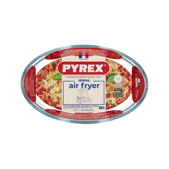 Fuente Oval Vidrio Airfryer Pyrex® 21x13x5 cm-0,7 L 1