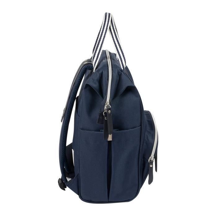 Beaba Bolso Wellington Moderno Unisex Mochila Azul Marino de Apertura Tipo Maletín de Médico con Cambiador y Bolsillo Aislado 3 Beaba Bolso Wellington Moderno Unisex Mochila Azul Marino de Apertura Tipo Maletín de Médico con Cambiador y Bolsillo Aislado 3