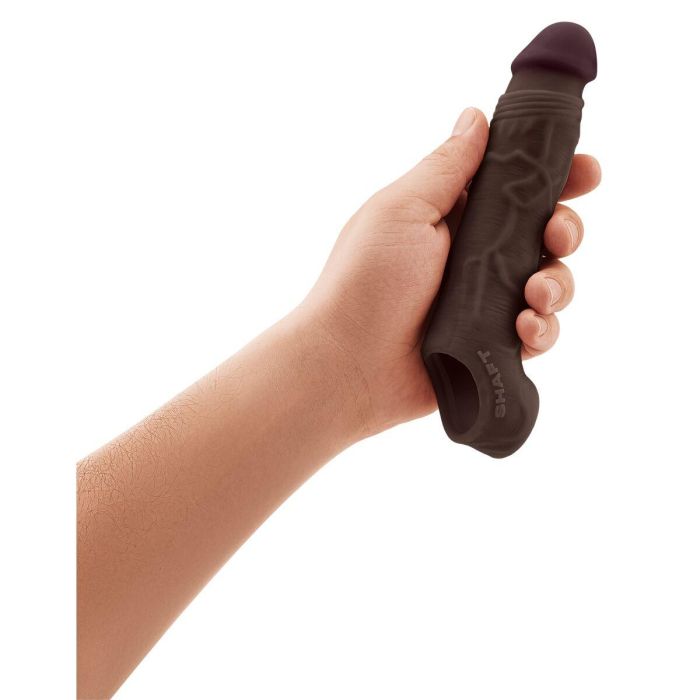 Funda para pene Shaft Negro Ø 4 cm 5 Funda para pene Shaft Negro Ø 4 cm 5
