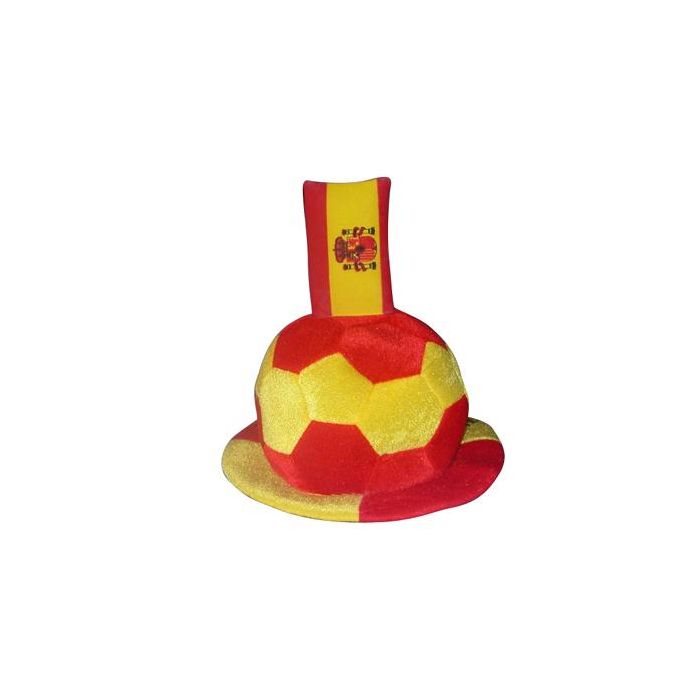 Gorro Balón de Fútbol con Bandera de España en Relieve Th3 Party 2 Gorro Balón de Fútbol con Bandera de España en Relieve Th3 Party 2