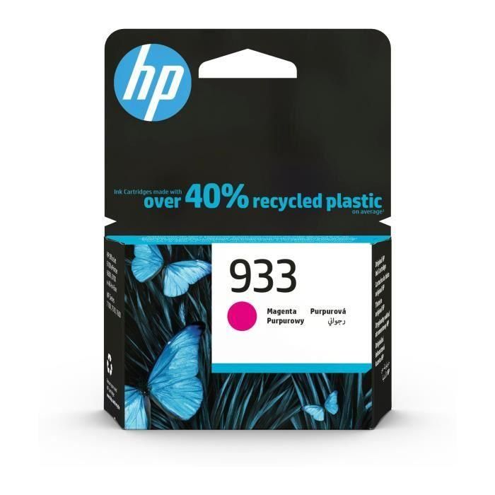 HP CN059AE Cartucho de Tinta Original 933 Magenta para Impresoras HP OfficeJet 7100