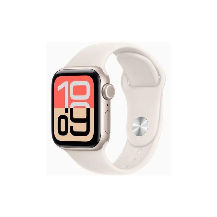 Apple Watch SE 3 GPS + Cellular 40mm Aluminio Estrellado con Correa Deportiva Fluoroelastómero Pantalla Retina LTPO OLED 1 Apple Watch SE 3 GPS + Cellular 40mm Aluminio Estrellado con Correa Deportiva Fluoroelastómero Pantalla Retina LTPO OLED 1
