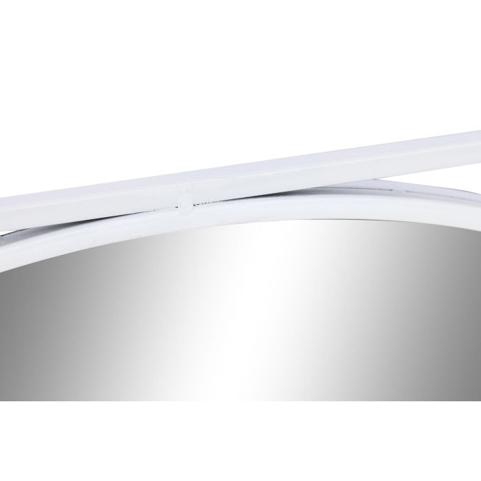 Espejo de pared DKD Home Decor Blanco 85,5 x 3 x 85,5 cm (3 Piezas) (3 Unidades) 2