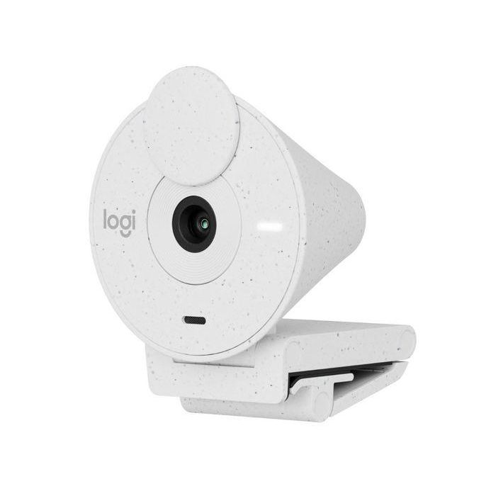 Logitech Brio 300 Webcam Blanco Crudo - 1080p/30 fps, Campo Visual 70°, Micrófono Mono, USB-C 4 Logitech Brio 300 Webcam Blanco Crudo - 1080p/30 fps, Campo Visual 70°, Micrófono Mono, USB-C 4