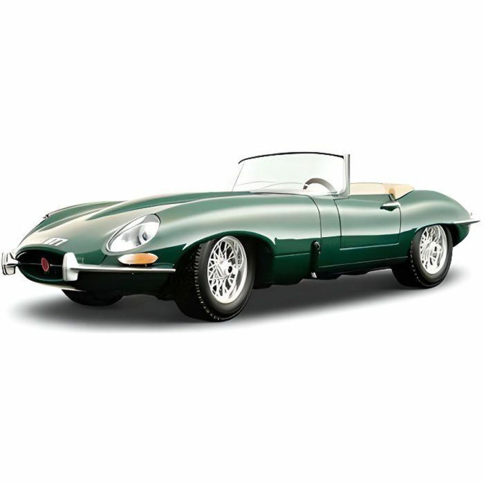 Coche Bburago GT-Jaguar "E" Cabrio (1961) 1:18