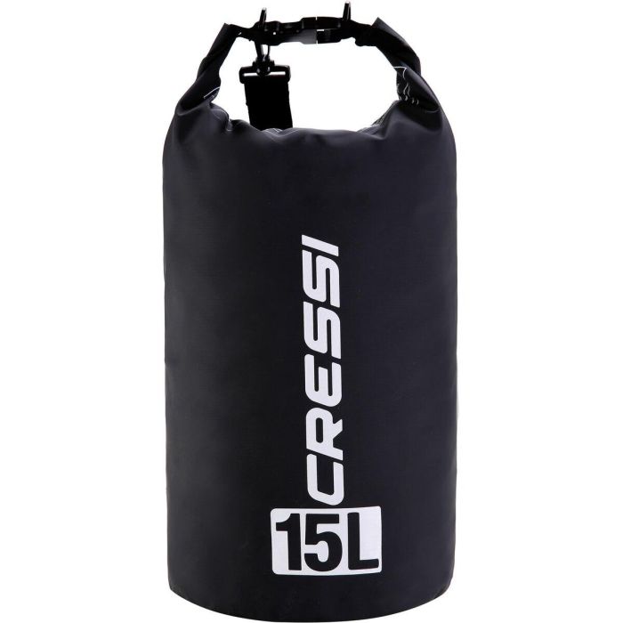 Bolsa Impermeable Cressi-Sub BUA 928905 15 L PVC Negro Bolsa Impermeable Cressi-Sub BUA 928905 15 L PVC Negro
