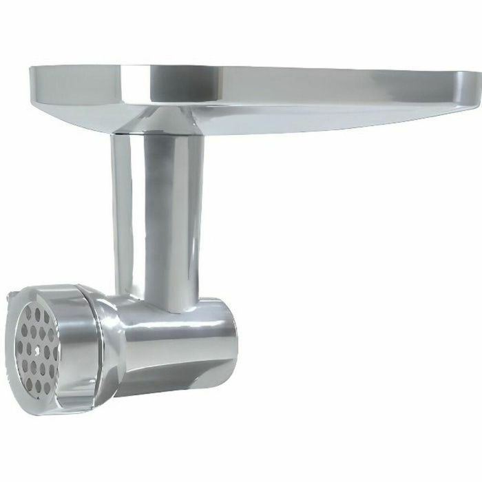 Kenwood KAX950ME Picadora de Carne de Aluminio y Acero Inoxidable - Incluye 3 Discos y 2 Cuernos para Salchichas