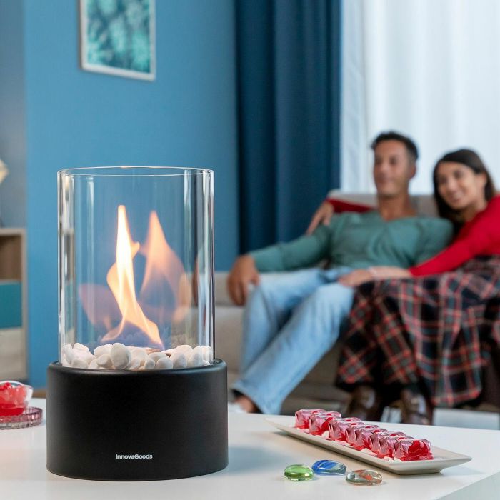Chimenea de Mesa de Bioetanol Decorativa Heatfir InnovaGoods 10 Chimenea de Mesa de Bioetanol Decorativa Heatfir InnovaGoods 10