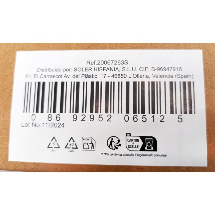 Lav Set 6 Vasos Alto 300cc Aras 7.7x7.7x12 cm (8 Cajas)