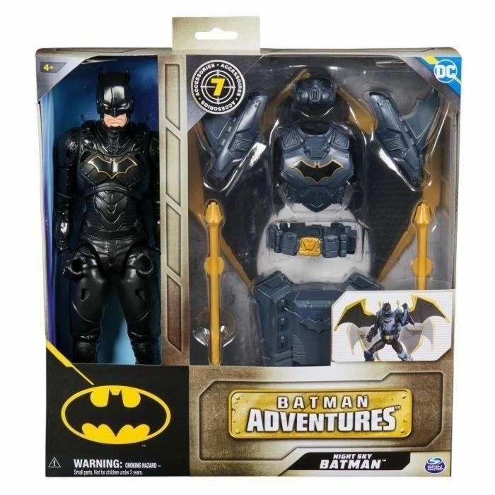 Spin Master SPI681147026223 Figura Batman Adventures 30 cm con Accesorios Aéreos 1 Spin Master SPI681147026223 Figura Batman Adventures 30 cm con Accesorios Aéreos 1